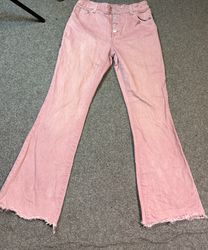Flared jeans