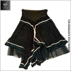 Y2K ROMANCE POLY SKIRTS
