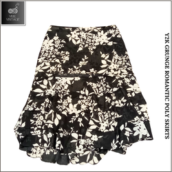 Y2K GRUNGE ROMANTIC POLY SKIRTS