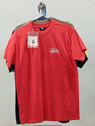 CR-175 Reworked Style Printed Stussy Unisex T-Shir..