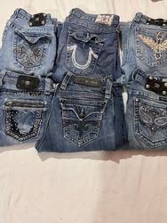 Miss me true religion rock revival jeans 17 pcs