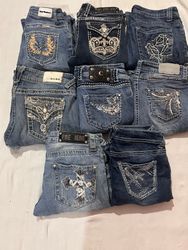 Branded flare jeans 18 pcs