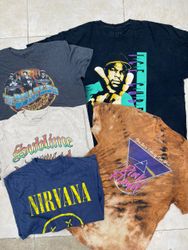CZ0208 Vintage Music T-shirts - 20 Pcs