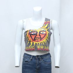 CR-178 Reworked One Shoulder Women's Tanktops