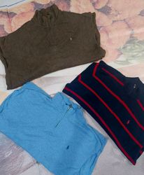 POLO RALPH LAUREN HALBZIPPER-PULLOVER 18 STÜCK