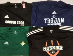 ZH0234 Adidas Sports T-shirts - 12 Pcs