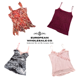 Y2K European Summer Festival Cami Tops Mix(EWC147)