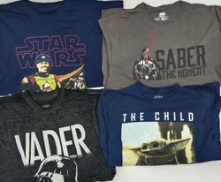 ZH0242 Star Wars T-shirts - 20 Pcs