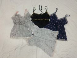 IQ0207 Y2K Cute Style Cami Tops - 10 Pieces