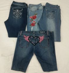 IQ0212 Y2k Stylish Mixed Jeans - 20 Pieces