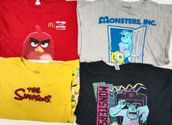 ZH0247 Cartoon T-shirts - 20 Pcs