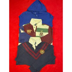 Chemises de rugby Ralph Lauren ou hoodie