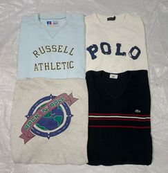 Ralph Lauren et des sweat-shirts assortis
