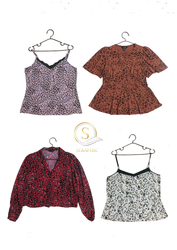 Mix Leopard Print Tops