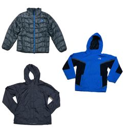 Les vestes The North Face mélangent