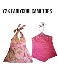 Y2k fariycori cami tops