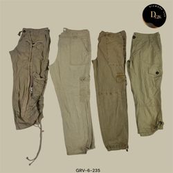 Pantalons Cargo Crème Y2K | Ambiance Utilitaire St..