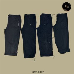 Y2K Baddie Pantalons Capri Cargo Noirs | Utility R..