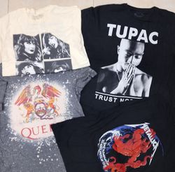 CZ0212 Vintage Musik T-Shirts - 20 Stück