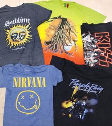 CZ0216 Vintage Music T-shirts - 20 Pcs
