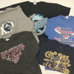 ZH0249 Unbranded Bedruckte T-Shirts - 25 Stück