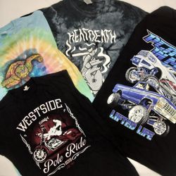ZH0250 Unbranded bedruckte T-Shirts - 25 Stück