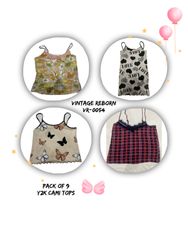 Y2k vintage cami tops (vr-0054)