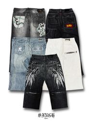 Hip Hop x Japanese Embroidered Jeans