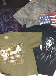 ZH0256 Unbranded bedruckte T-Shirts - 25 Stück