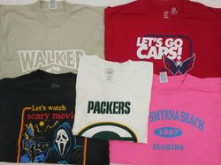 ZH0258 Unbranded Bedruckte T-Shirts - 23 Stück