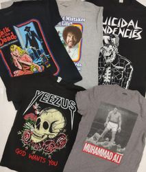 ZH0259 Unbranded Printed T-shirts - 20 Pcs
