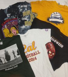 ZH0260 Unbranded Printed T-shirts - 20 Pcs