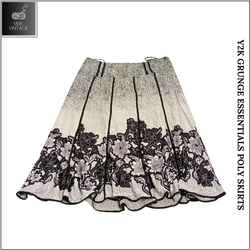 Y2K GRUNGE ESSENTIALS POLY SKIRTS