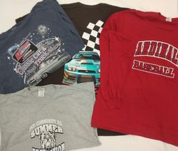 ZH0263 Unbranded Printed T-shirts - 23 Pcs