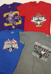 ZH0264 Unbranded Printed T-shirts - 22 Pcs