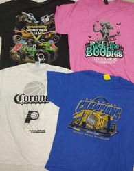 ZH0265 Unbranded Printed T-shirts - 23 Pcs