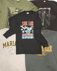 ZH0266 Unbranded Printed T-shirts - 23 Pcs