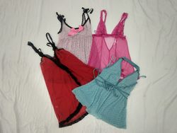 IQ0215 Y2K lingerie Cami Tops
- 10 Pieces