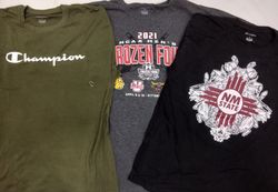 ZH0272 Unbranded Printed T-shirts - 15 Pcs