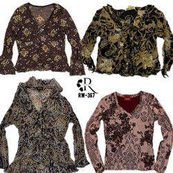 Y2K Grunge Full Sleeve Tops (RW-367)
