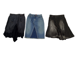 Saia de denim midi/longa -12p -23/6/25