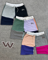 Stüssy Neugestaltung Stil Patchwork Shorts #23625