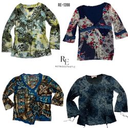 Y2K Grunge Full Sleeve Tops (RE-1398)