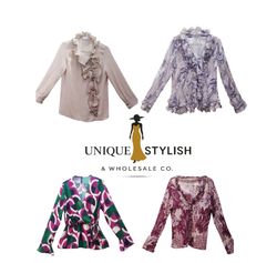 ✨Romantic Ruffle Mesh Blouse – Lightweight Long Sl..
