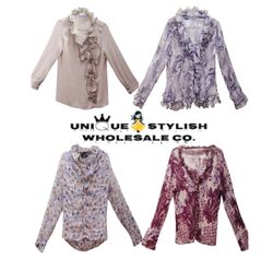 ✨Blusa in Rete Ruffled Romantica – Top Leggero a M..