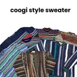Coogi-Stil Pullover 7x