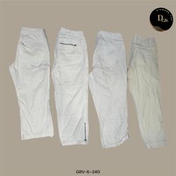 Pantaloni Capri Bianchi Vintage Y2K | Edizione Car..