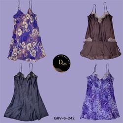 Abito Slip Viola Y2K | Luce Satinata Sognante (GRV..