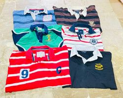 Unbranded rugby shirts bundle 7