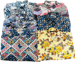 Alte Vintage-Druckshirts (52 Stück)